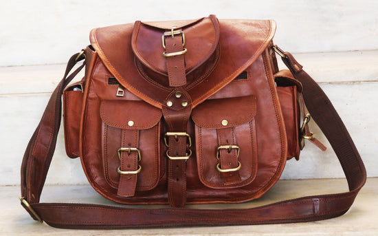 Gwendolyn Leather Satchel Crossbody Handbag - Kinsley & Harlow