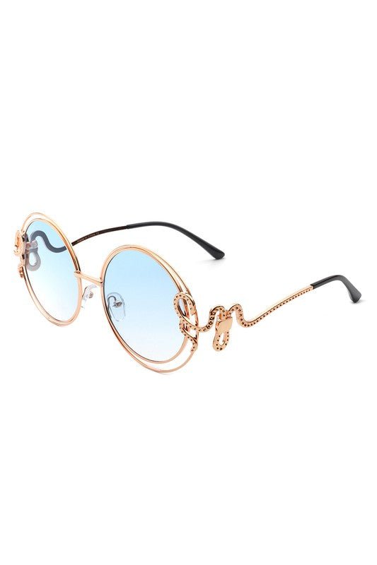 Parisia Oversize Round Sunglasses - Kinsley & Harlow
