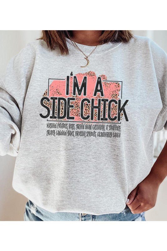 Side Chick Fleece Sweatshirt - Kinsley & Harlow