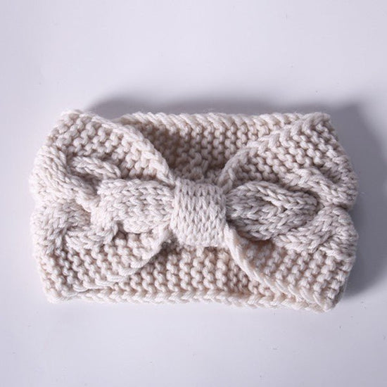 Twisted Wynter Bow Crochet Headband - Kinsley & Harlow
